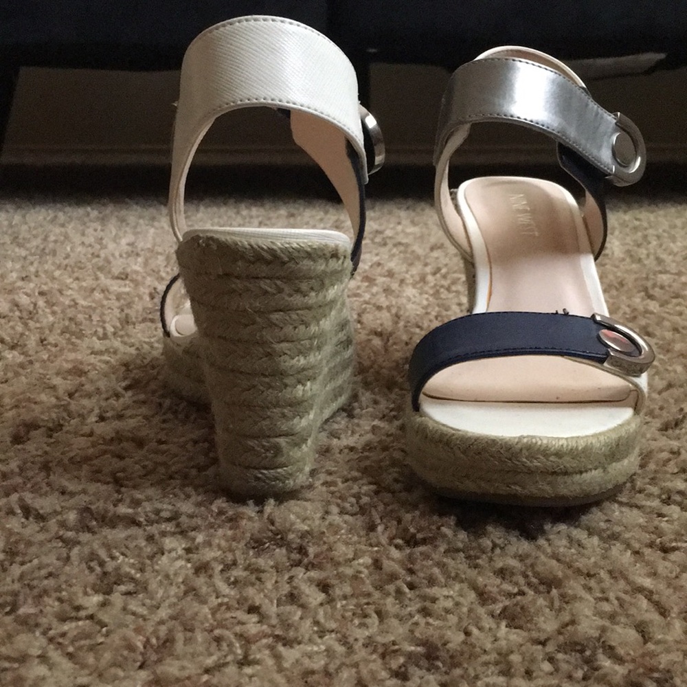Nine West Wedge Sandals - Picture 3 of 9